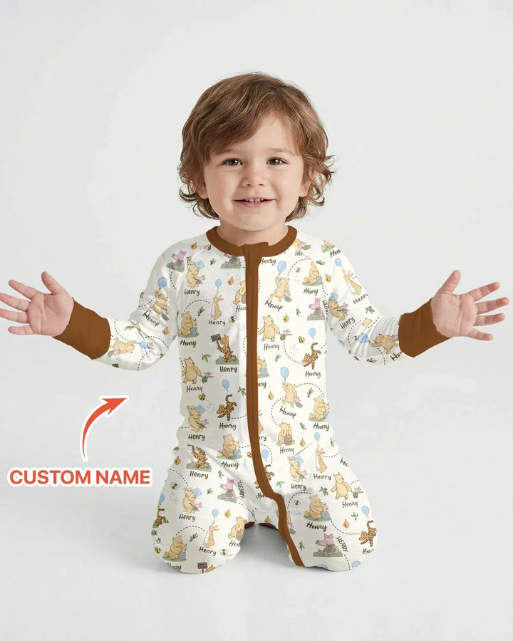 Gerippte Babykleidung mit individuellem Foto - Weich &amp; Skizzenhaft