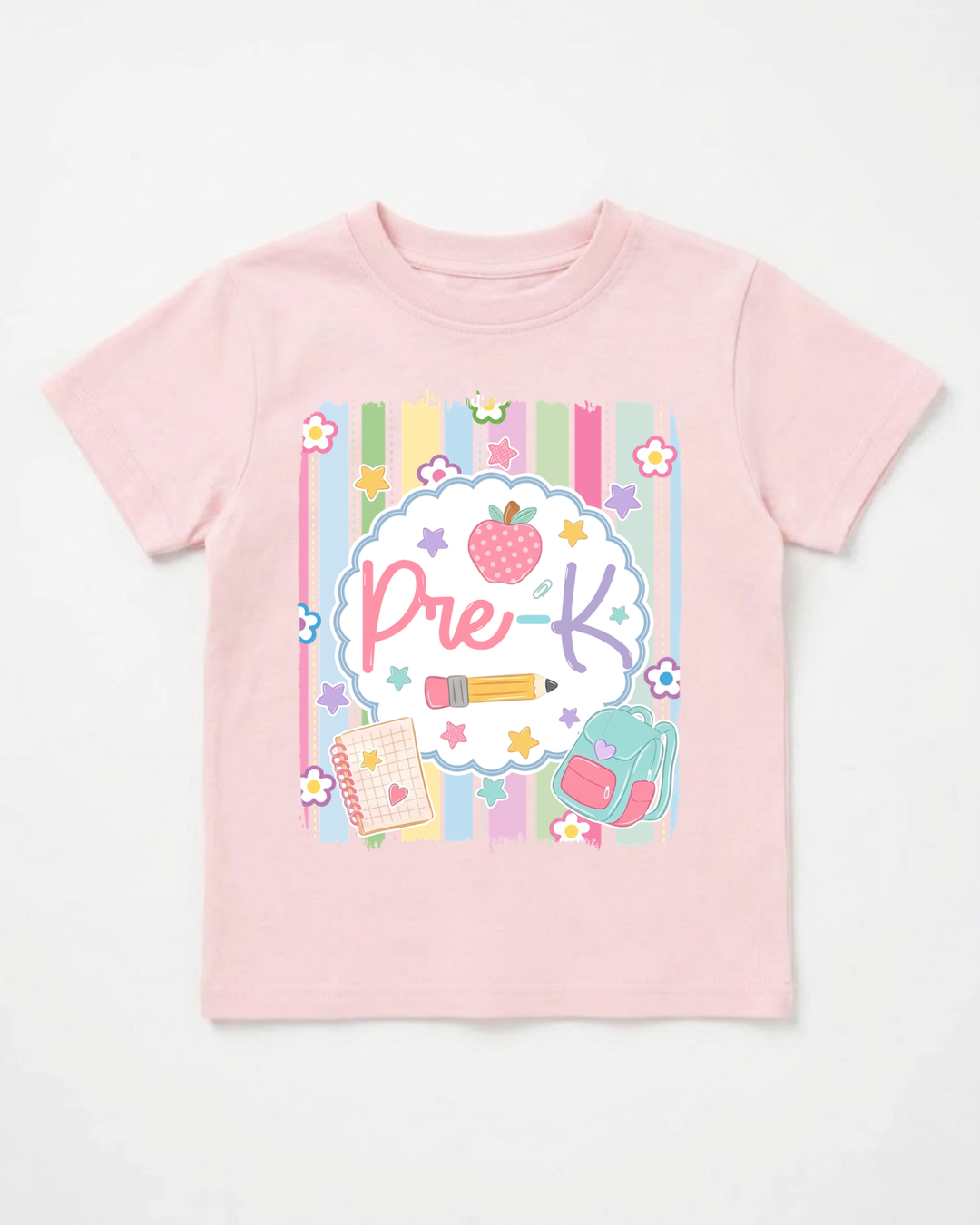 Custom Kindergarten & Grade Bamboo Crewneck T-Shirt