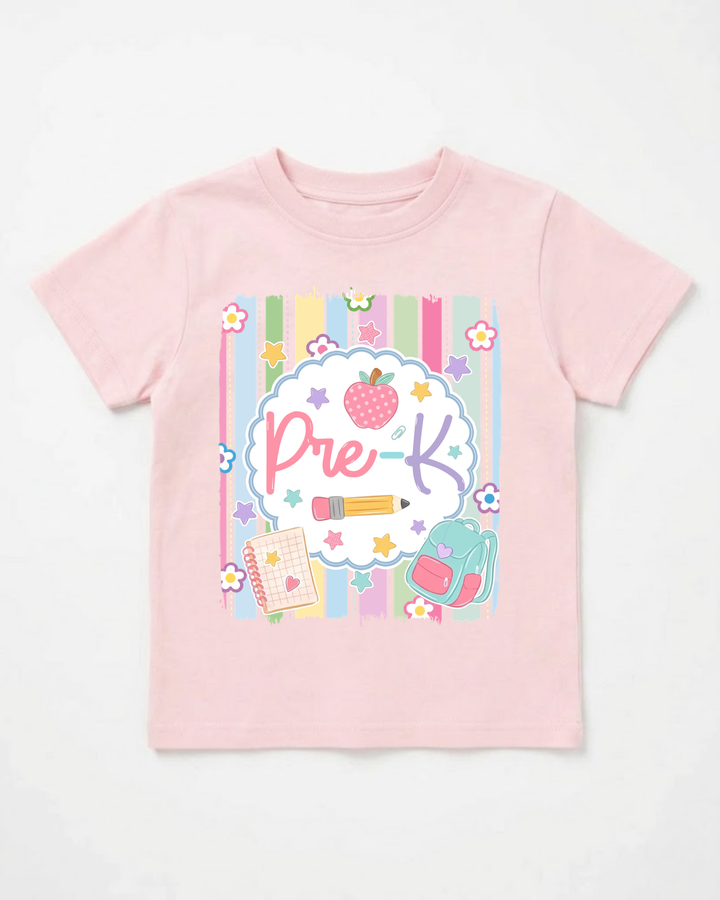 Custom Kindergarten & Grade Bamboo Crewneck T-Shirt