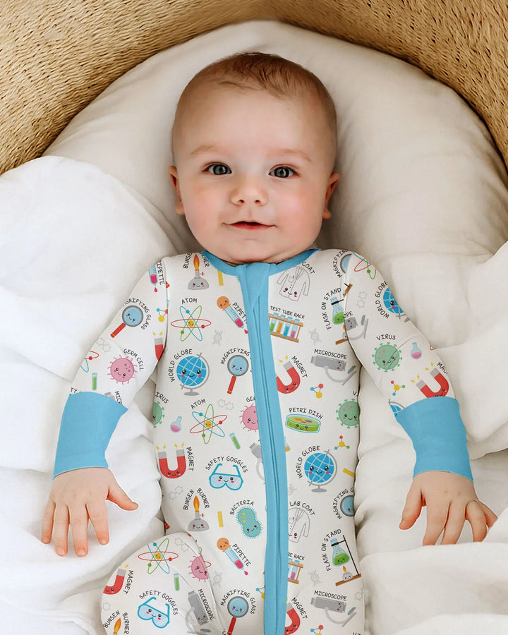 Gerippte Babykleidung mit individuellem Foto - Weich &amp; Skizzenhaft