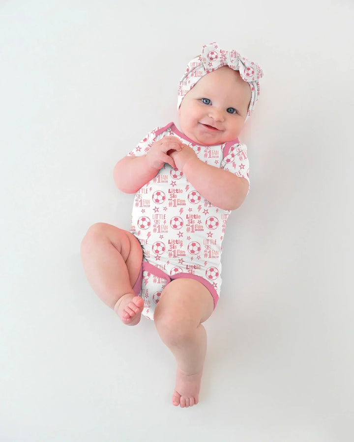 Gerippte Babykleidung mit individuellem Foto - Weich &amp; Skizzenhaft