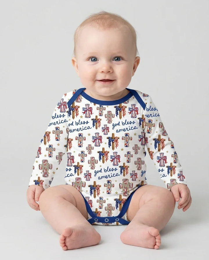 Gerippte Babykleidung mit individuellem Foto - Weich &amp; Skizzenhaft