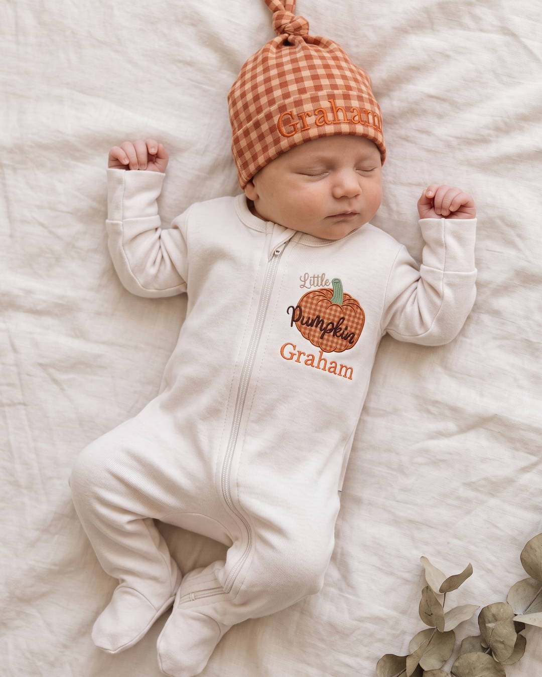 Gerippte Babykleidung mit individuellem Foto - Weich &amp; Skizzenhaft
