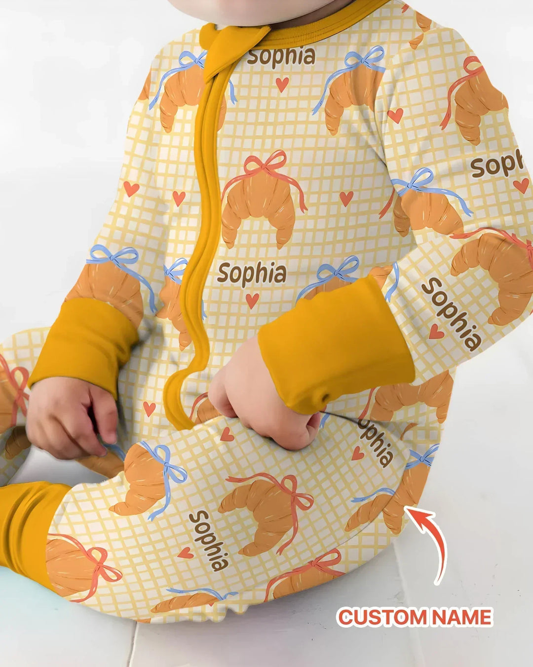 Breakfast Love Family Matching Bamboo Convertible Zippy