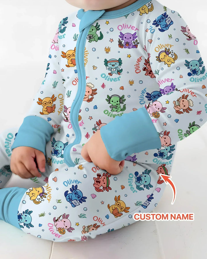 Gerippte Babykleidung mit individuellem Foto - Weich &amp; Skizzenhaft