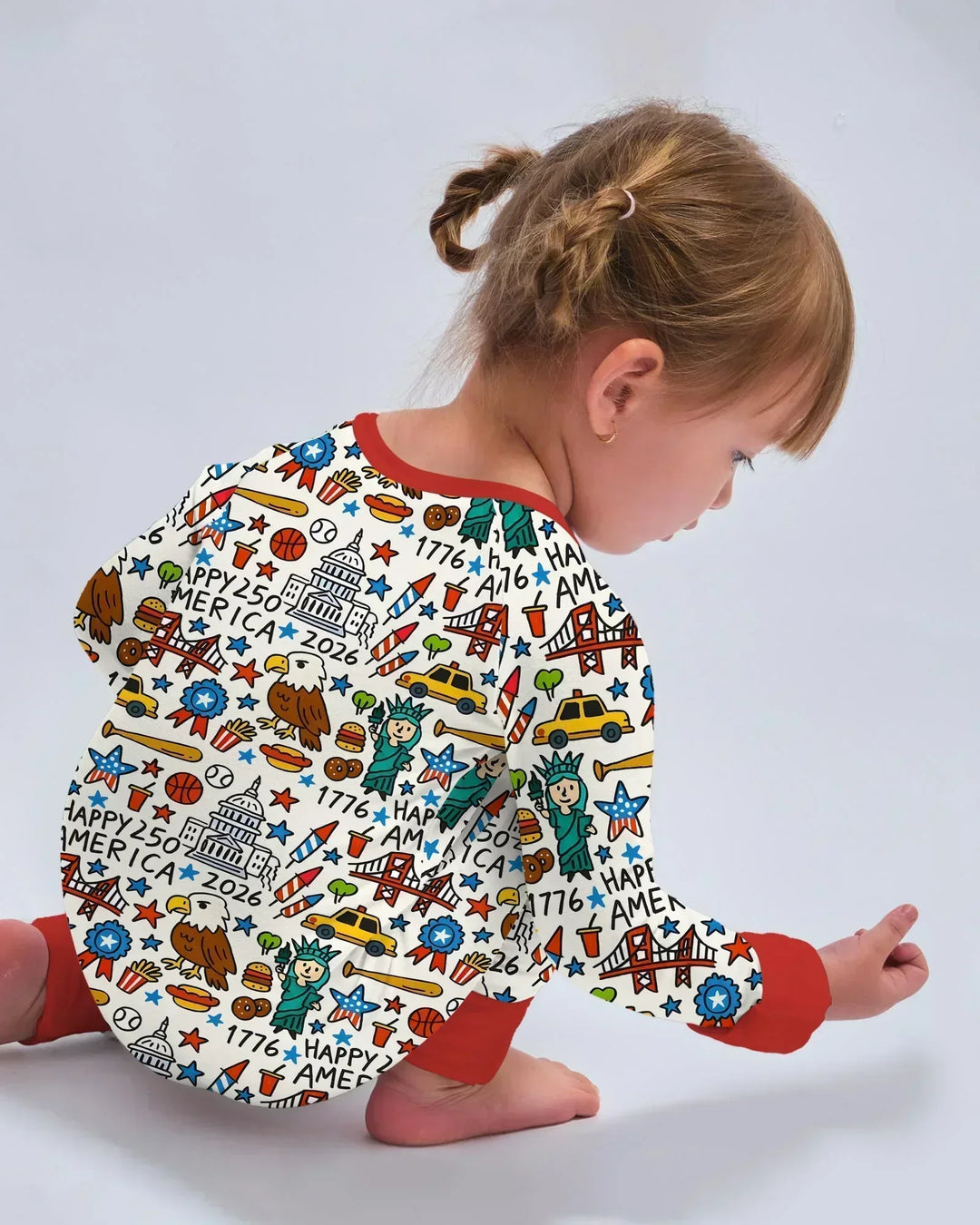 Gerippte Babykleidung mit individuellem Foto - Weich &amp; Skizzenhaft