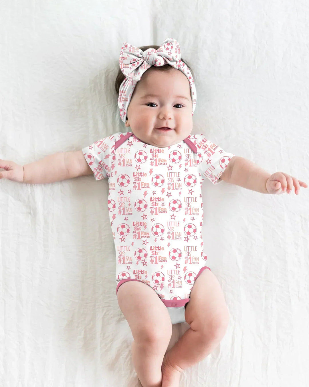 Gerippte Babykleidung mit individuellem Foto - Weich &amp; Skizzenhaft