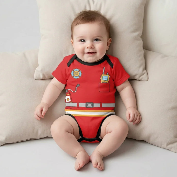 Gerippte Babykleidung mit individuellem Foto - Weich &amp; Skizzenhaft