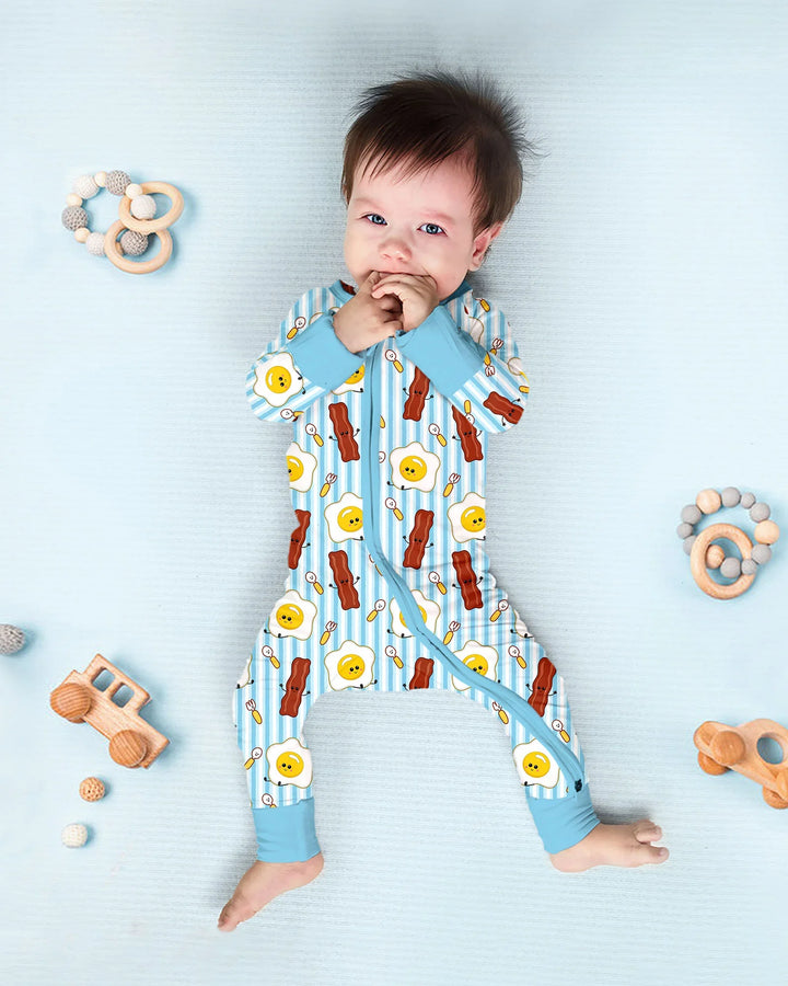 Gerippte Babykleidung mit individuellem Foto - Weich &amp; Skizzenhaft