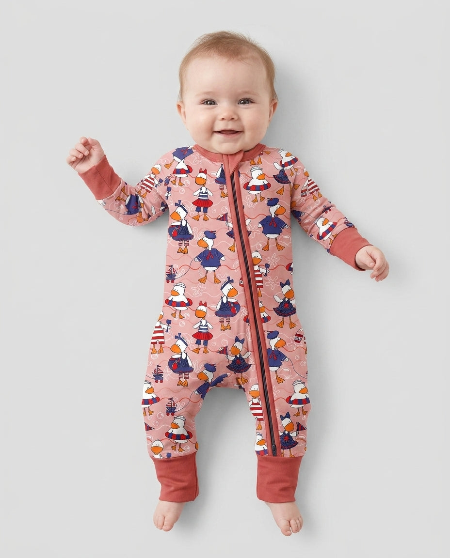 Gerippte Babykleidung mit individuellem Foto - Weich &amp; Skizzenhaft