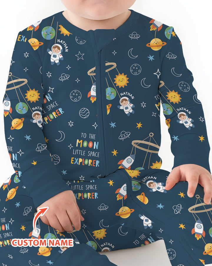Little Astronaut Big Dream Bamboo Convertible Zippy