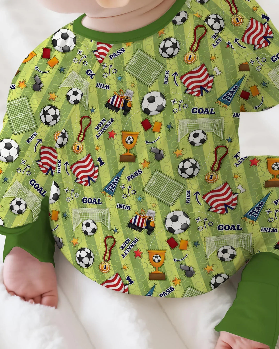 Gerippte Babykleidung mit individuellem Foto - Weich &amp; Skizzenhaft