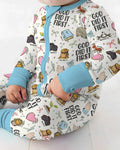 Gerippte Babykleidung mit individuellem Foto - Weich &amp; Skizzenhaft