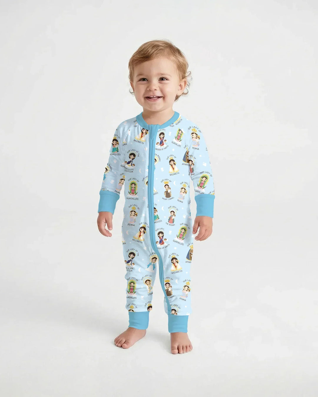 Gerippte Babykleidung mit individuellem Foto - Weich &amp; Skizzenhaft