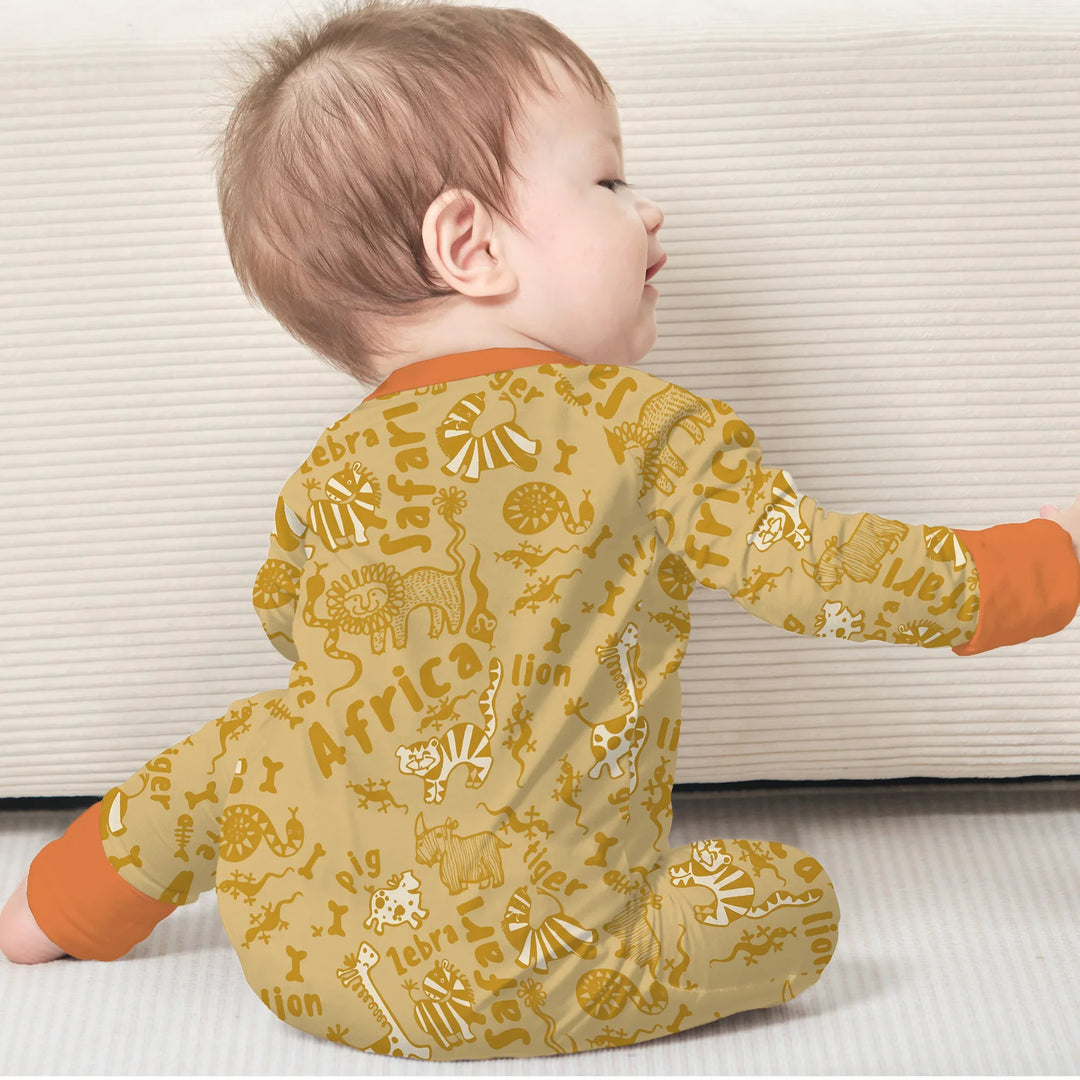 Gerippte Babykleidung mit individuellem Foto - Weich &amp; Skizzenhaft