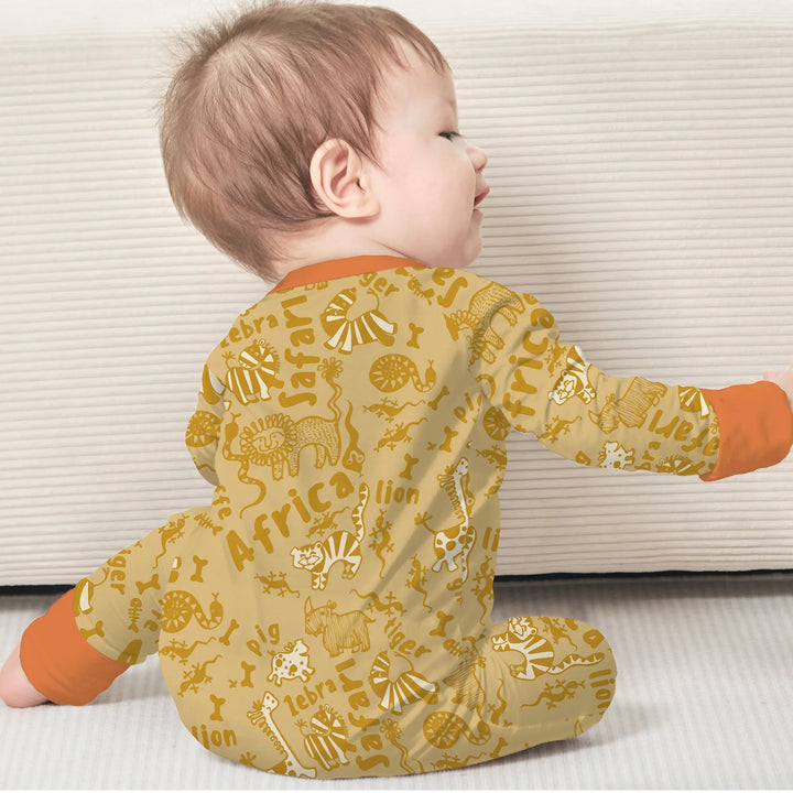 Gerippte Babykleidung mit individuellem Foto - Weich &amp; Skizzenhaft