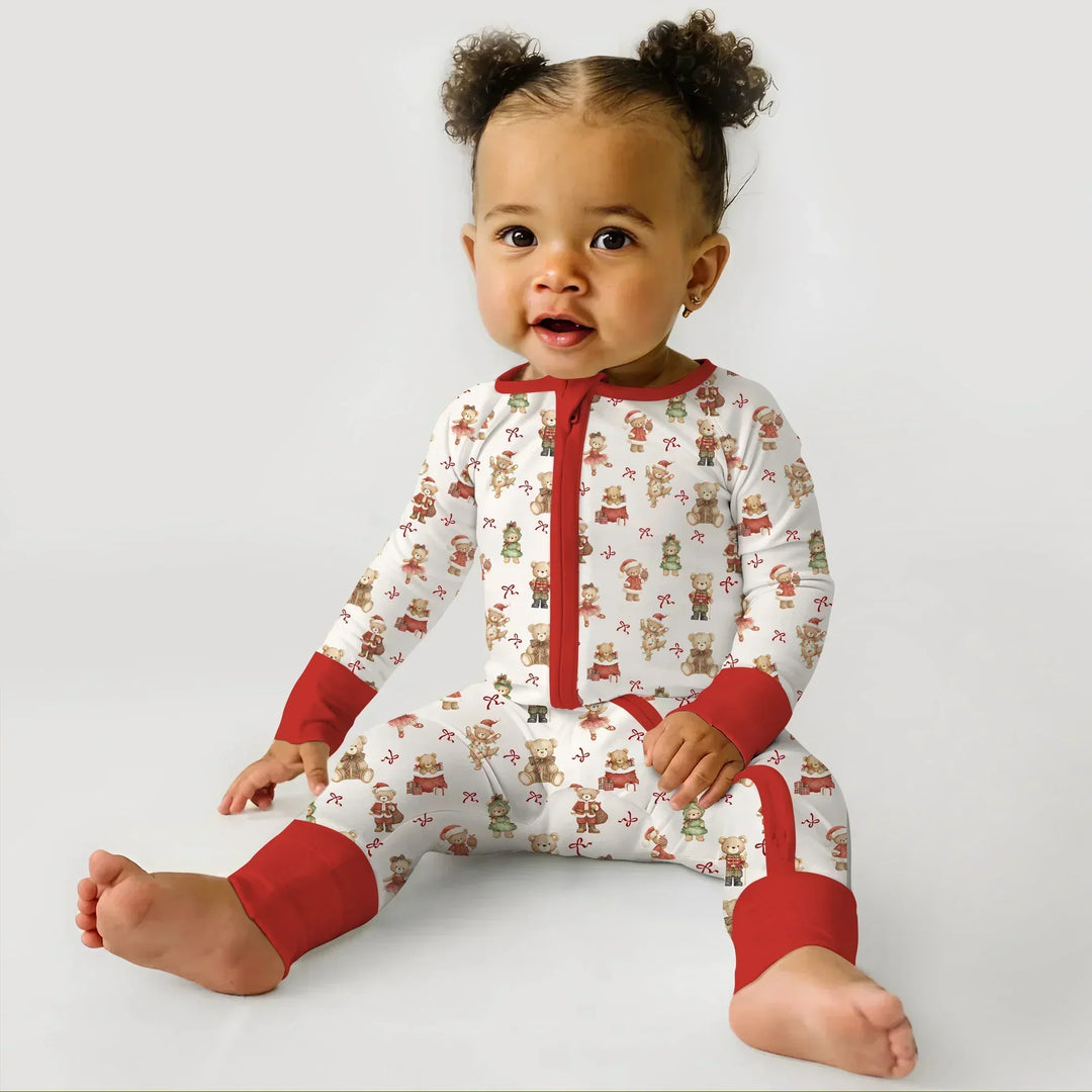 Gerippte Babykleidung mit individuellem Foto - Weich &amp; Skizzenhaft