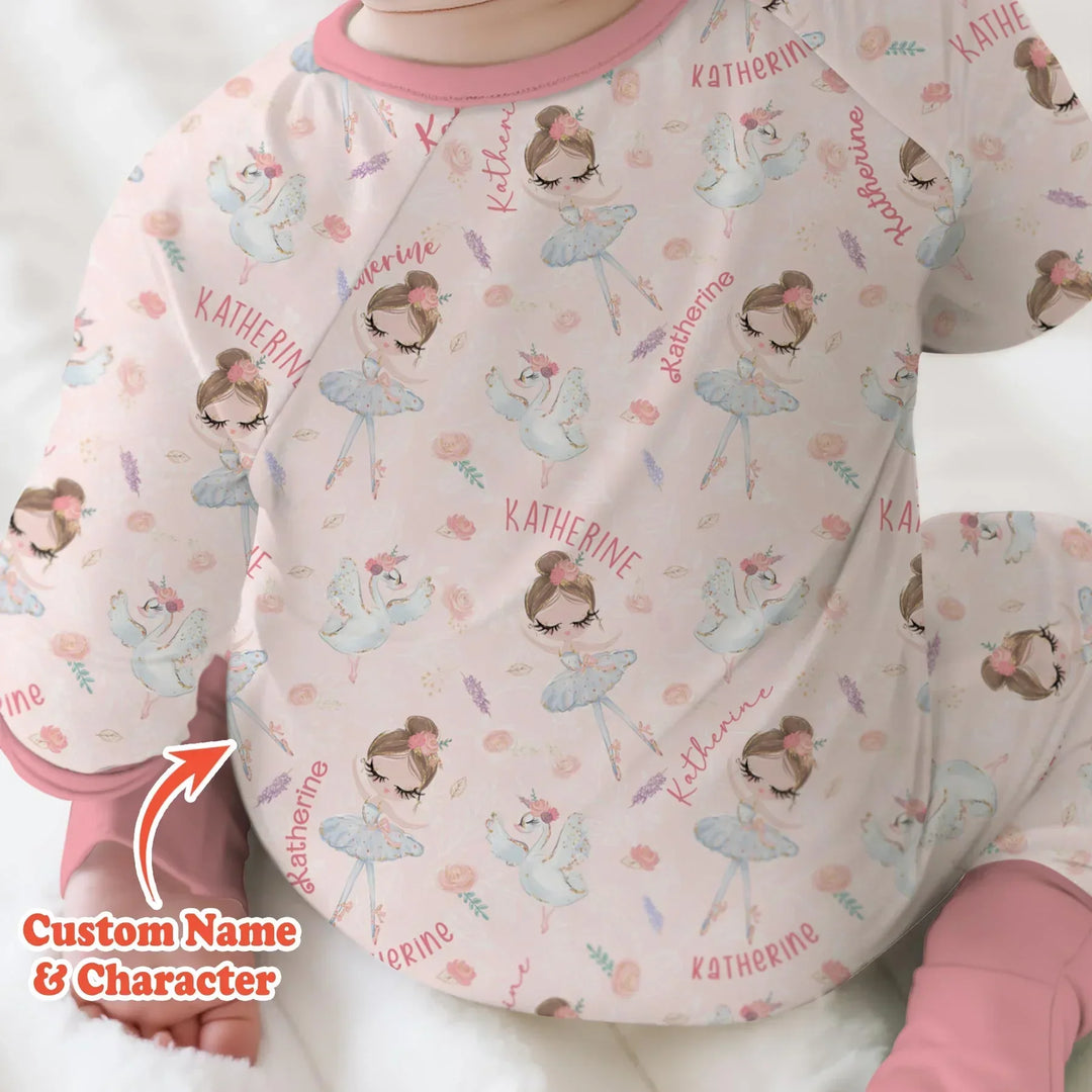Gerippte Babykleidung mit individuellem Foto - Weich &amp; Skizzenhaft