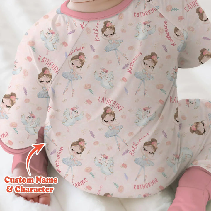 Gerippte Babykleidung mit individuellem Foto - Weich &amp; Skizzenhaft