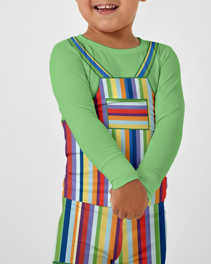 Tiny Little Chef Bamboo Two Piece Long Sleeve Pajama Set