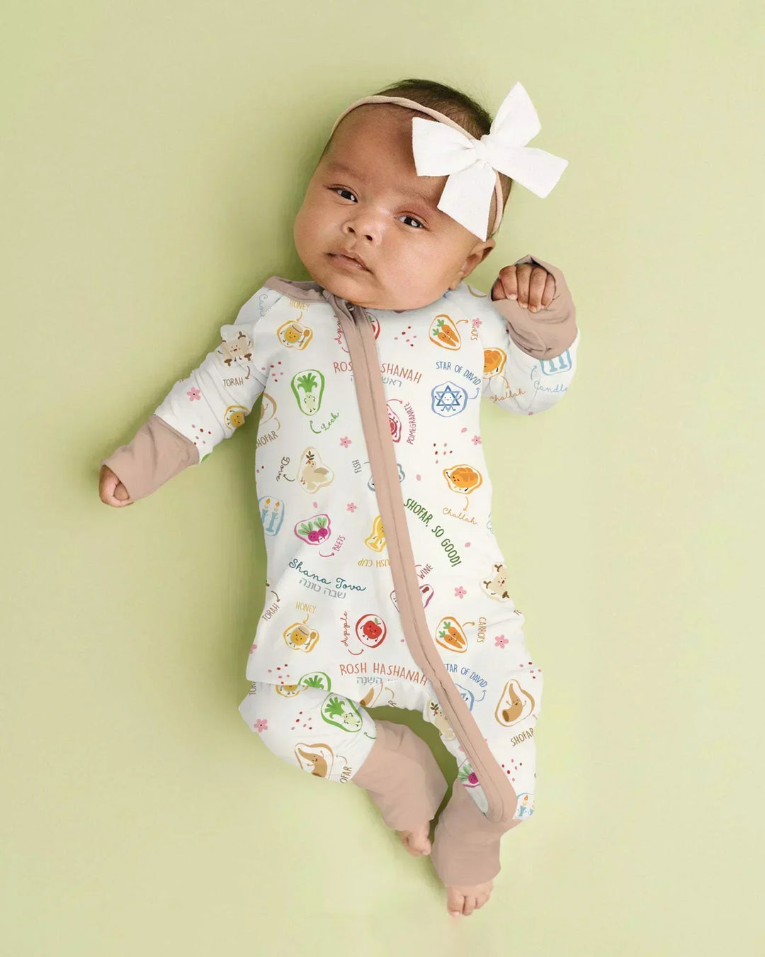Gerippte Babykleidung mit individuellem Foto - Weich &amp; Skizzenhaft