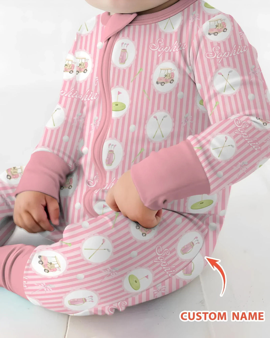 Gerippte Babykleidung mit individuellem Foto - Weich &amp; Skizzenhaft