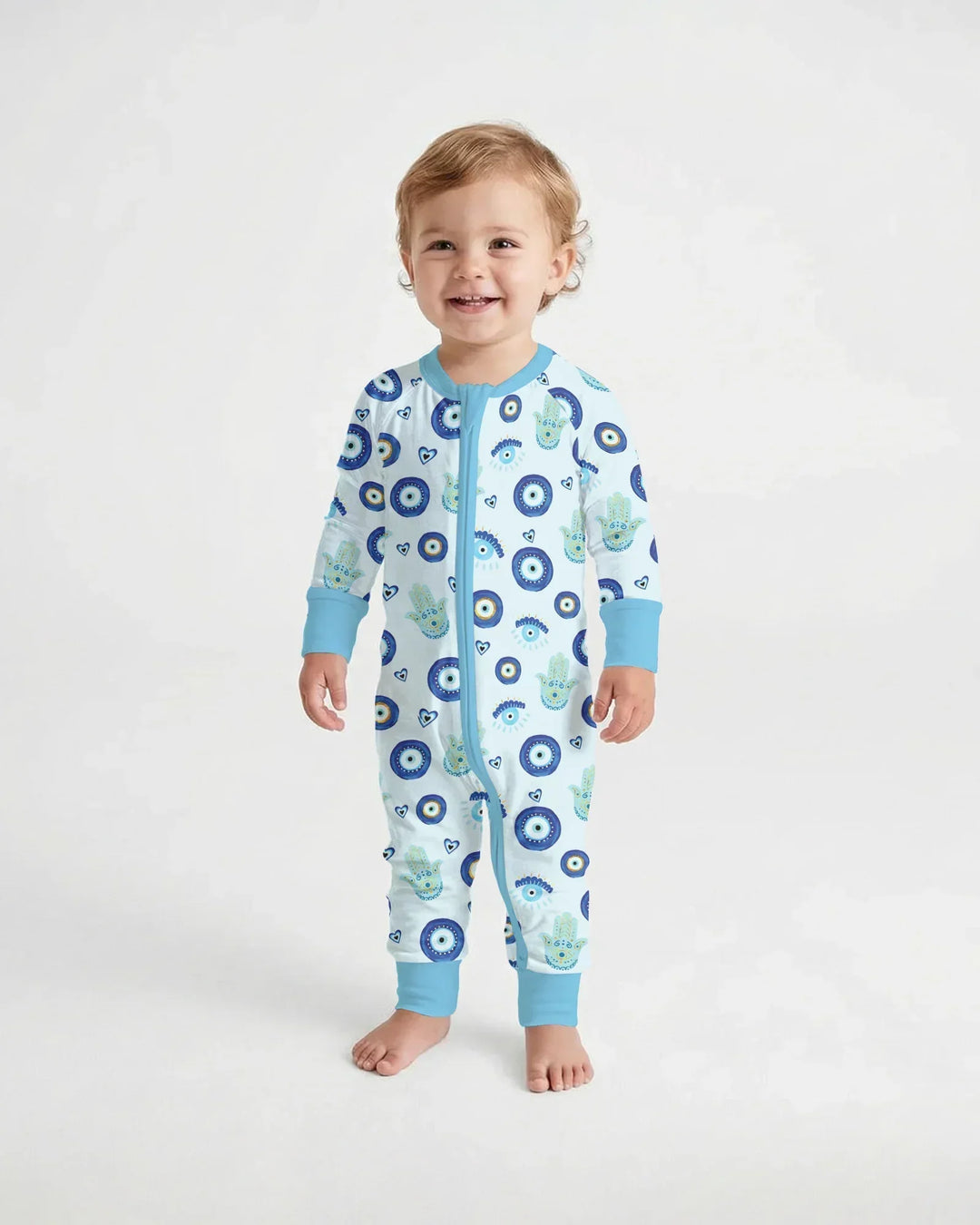 Gerippte Babykleidung mit individuellem Foto - Weich &amp; Skizzenhaft