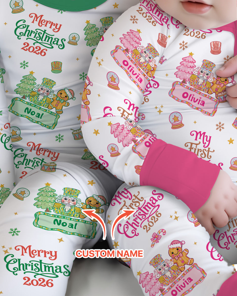 Custom Name Nutcracker Christmas Tale Bamboo Convertible Zippy