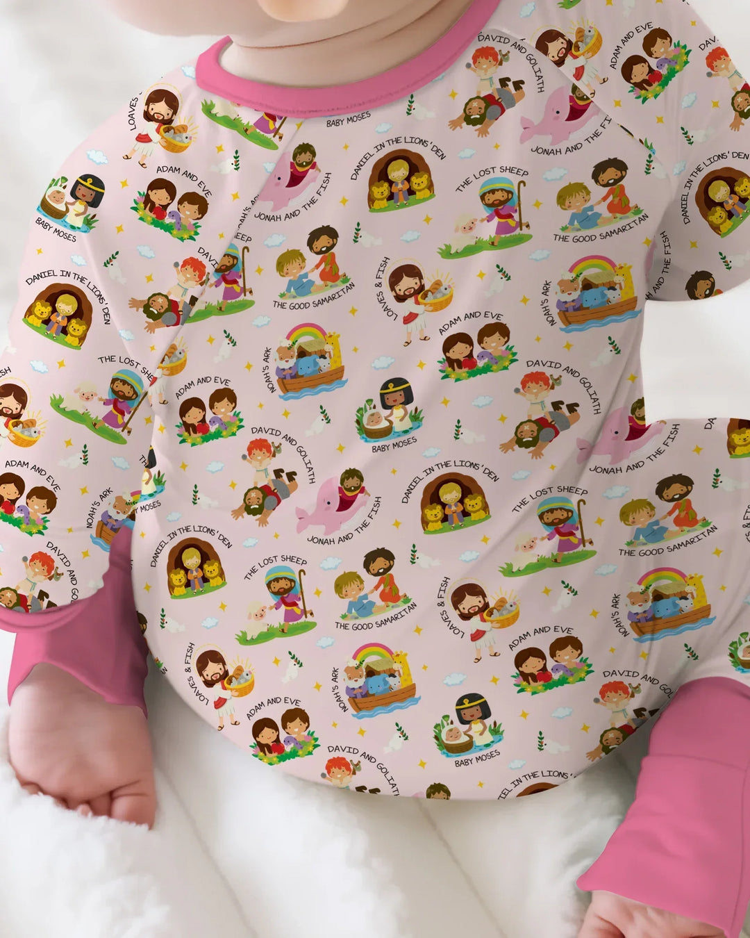 Gerippte Babykleidung mit individuellem Foto - Weich &amp; Skizzenhaft