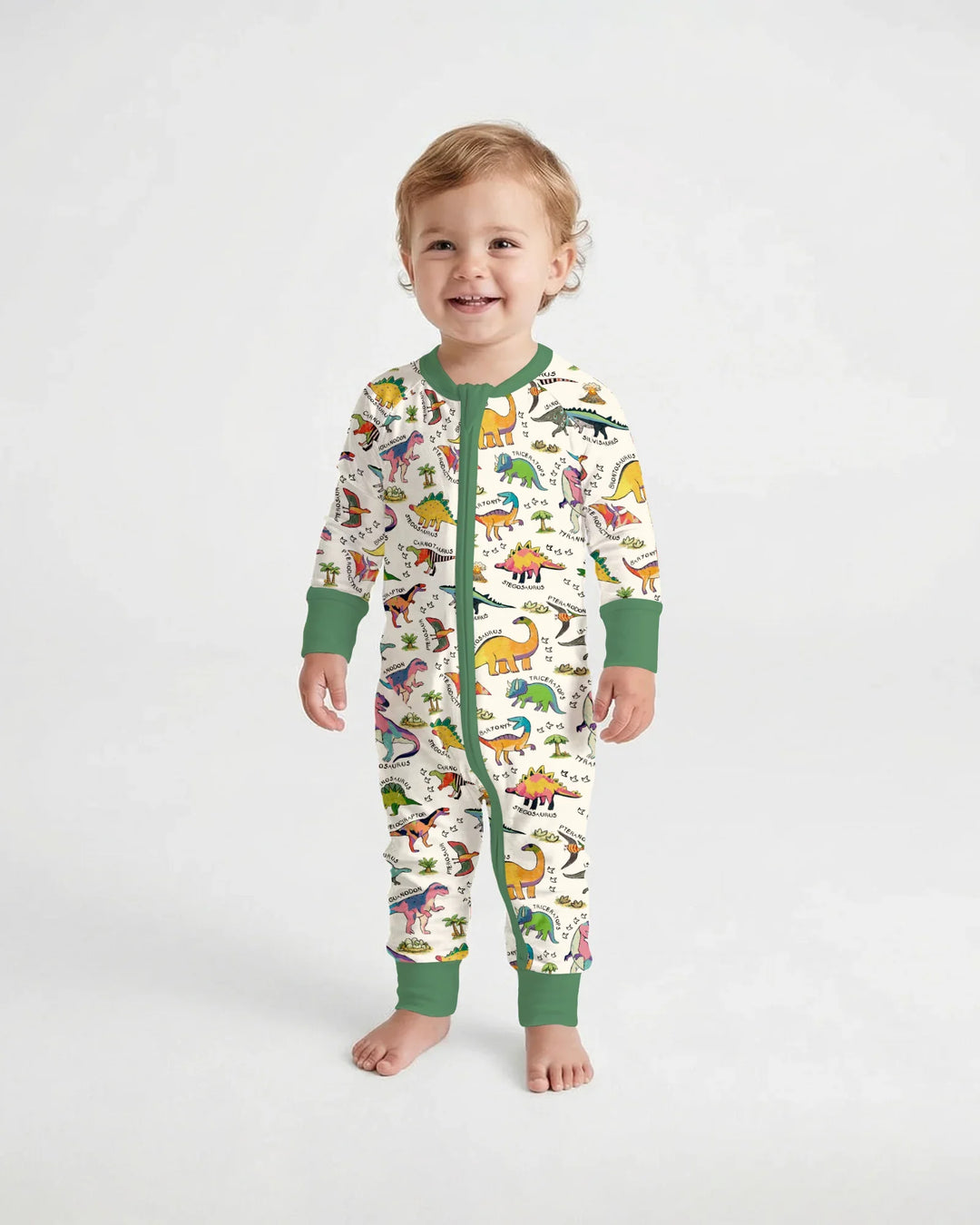 All The Dino Types Bamboo Convertible Zippy