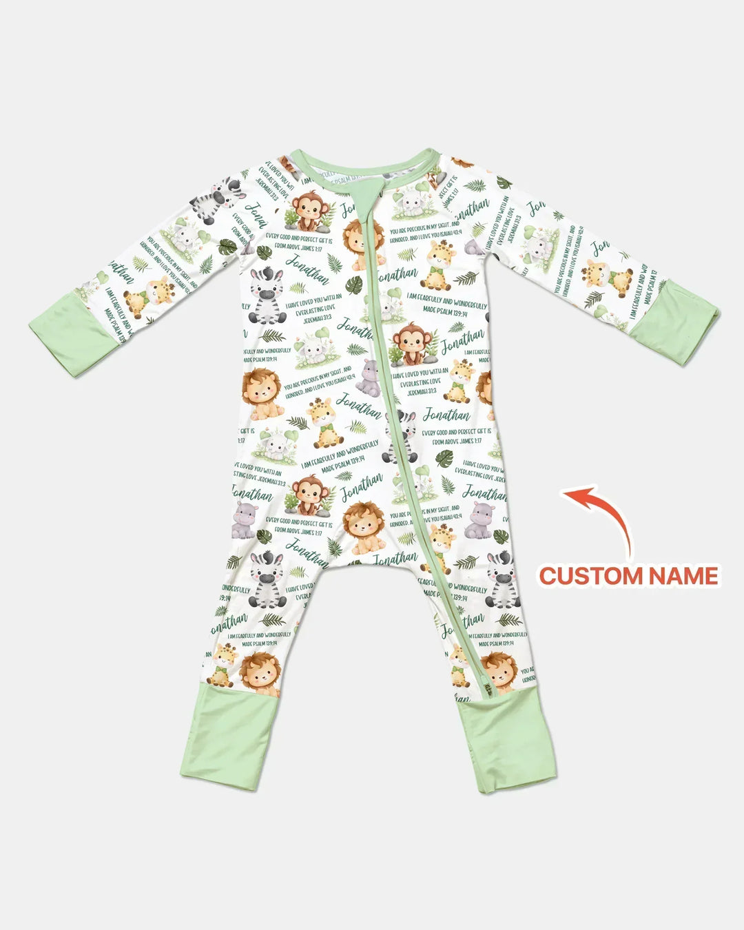 Gerippte Babykleidung mit individuellem Foto - Weich &amp; Skizzenhaft