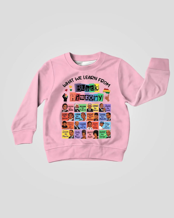 Black History Month Bambus Crewneck Sweatshirt