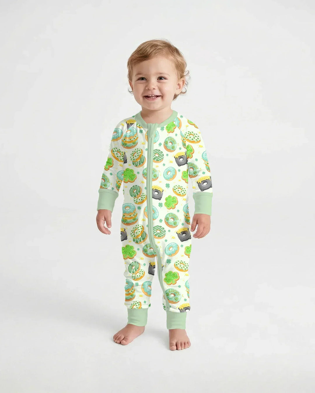 St. Patrick's Day Donut Bamboo Convertible Zippy