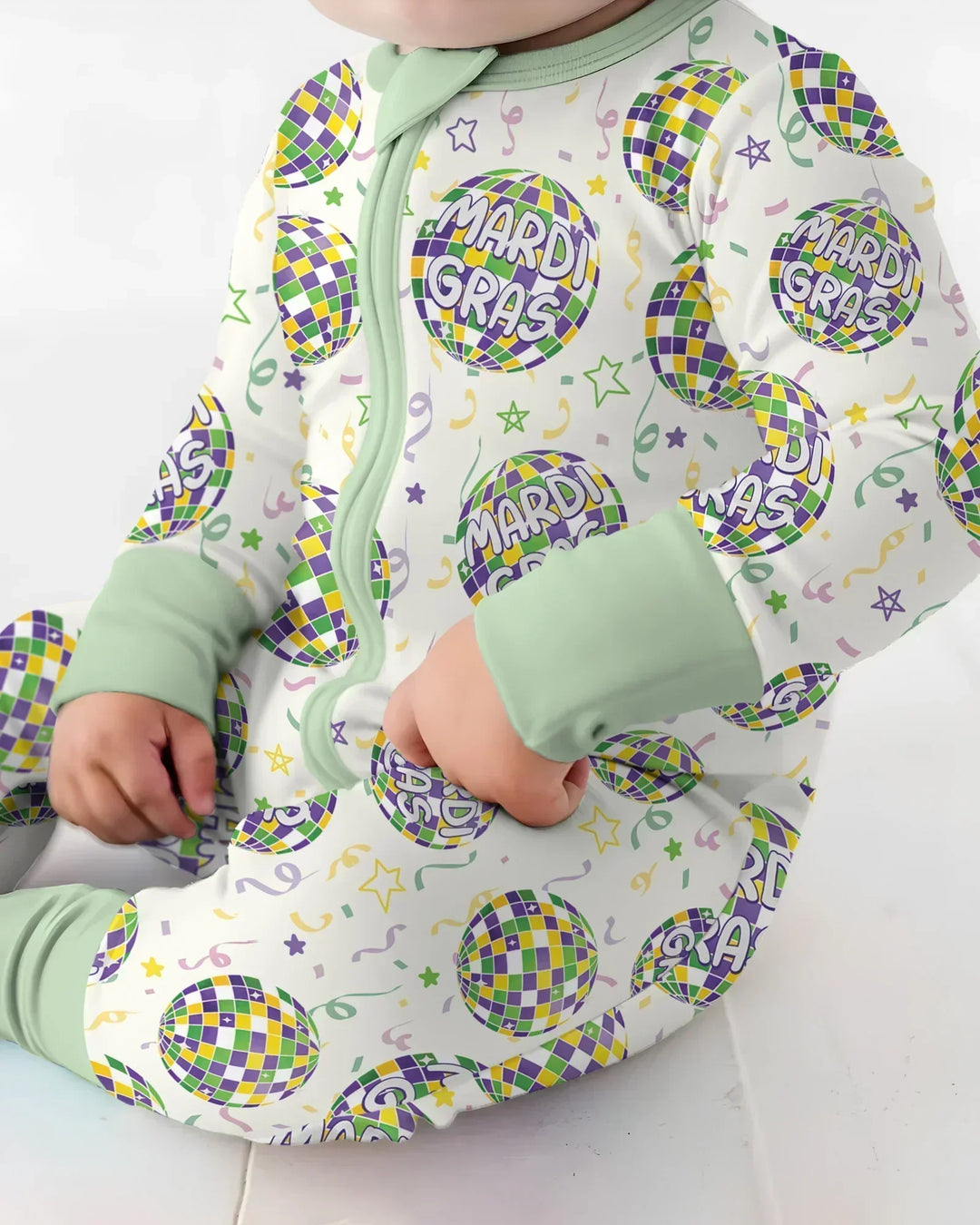 Gerippte Babykleidung mit individuellem Foto - Weich &amp; Skizzenhaft