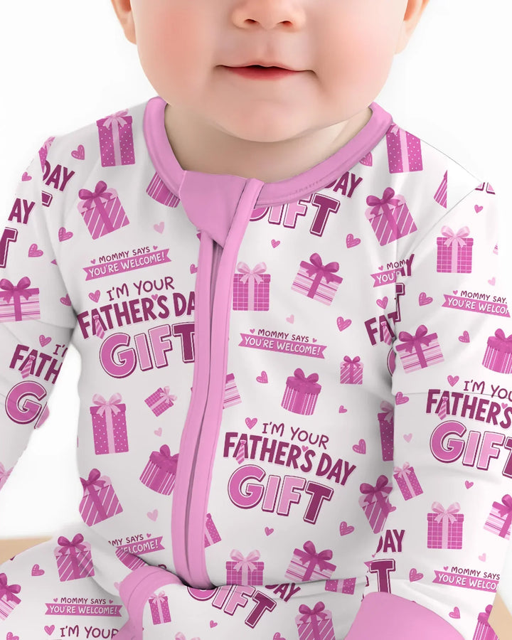 Gerippte Babykleidung mit individuellem Foto - Weich &amp; Skizzenhaft