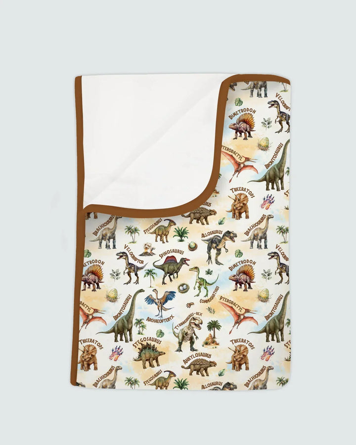Dino Discovery Bamboo Blanket