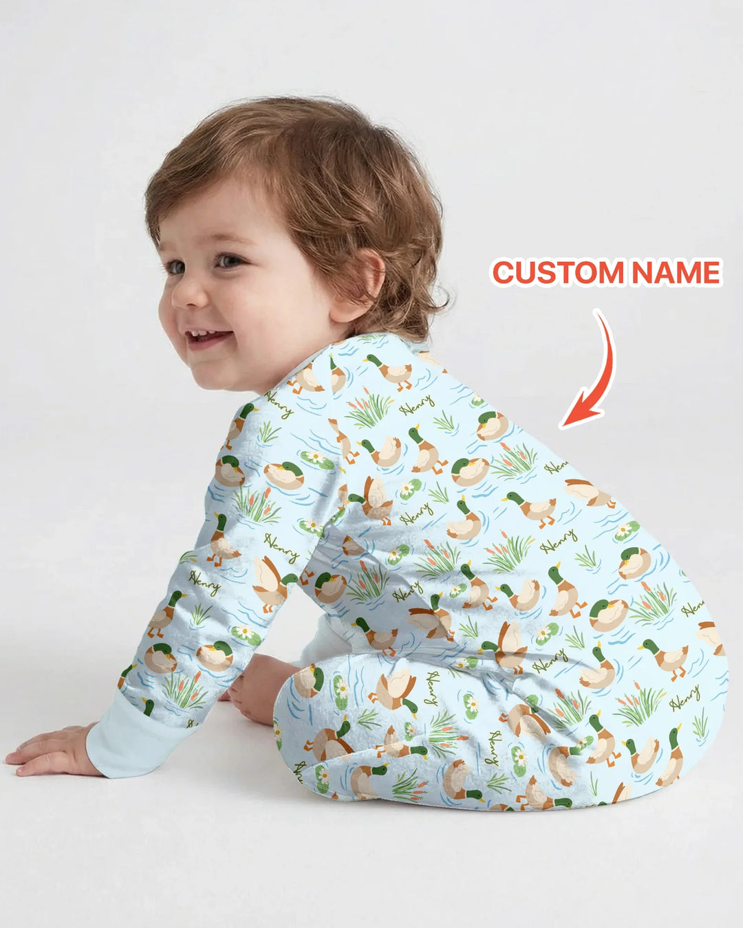 Gerippte Babykleidung mit individuellem Foto - Weich &amp; Skizzenhaft