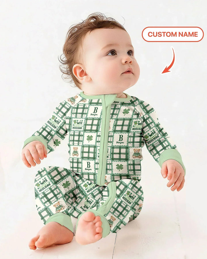 Gerippte Babykleidung mit individuellem Foto - Weich &amp; Skizzenhaft