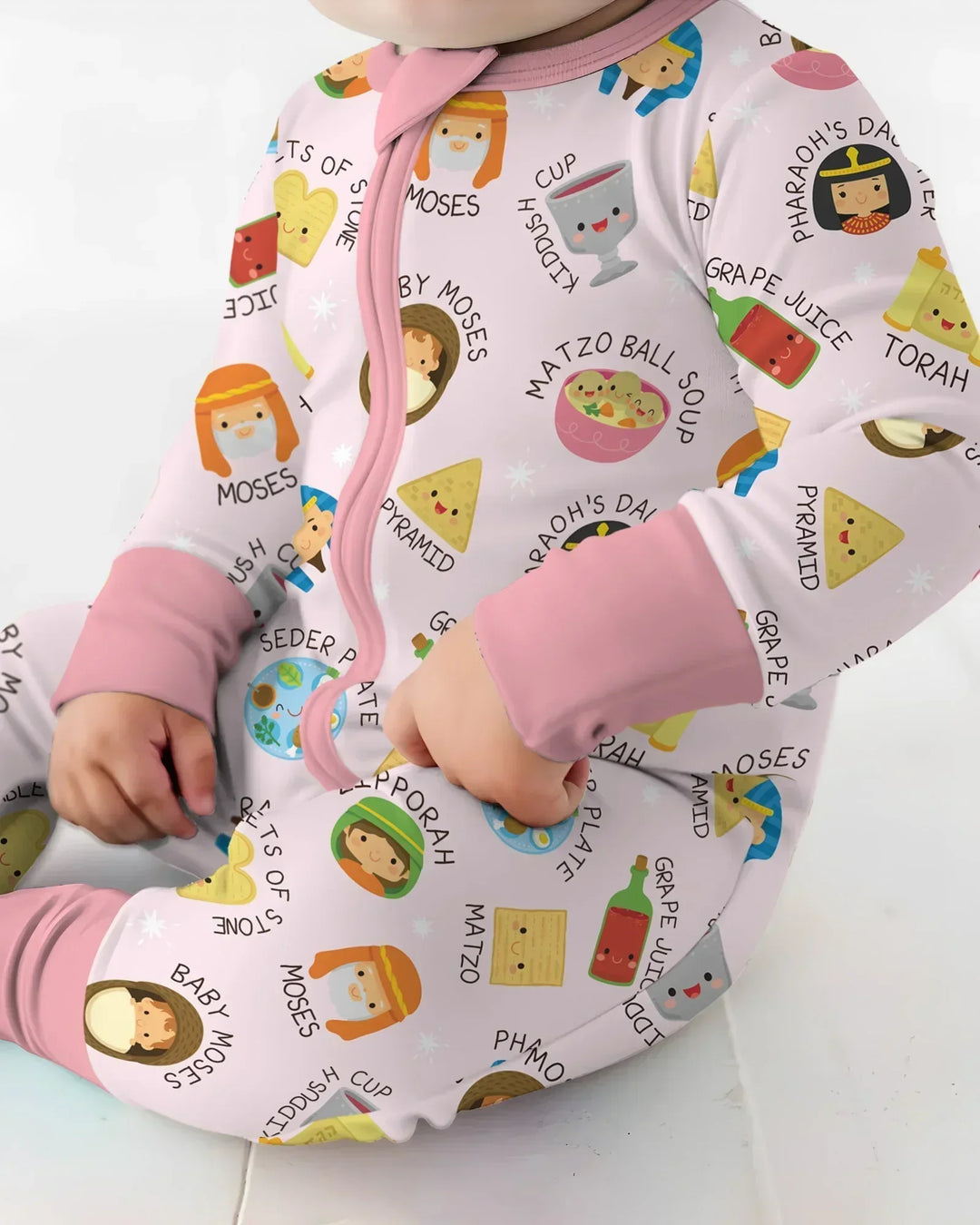 Gerippte Babykleidung mit individuellem Foto - Weich &amp; Skizzenhaft