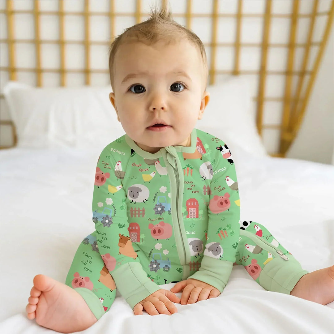 Gerippte Babykleidung mit individuellem Foto - Weich &amp; Skizzenhaft