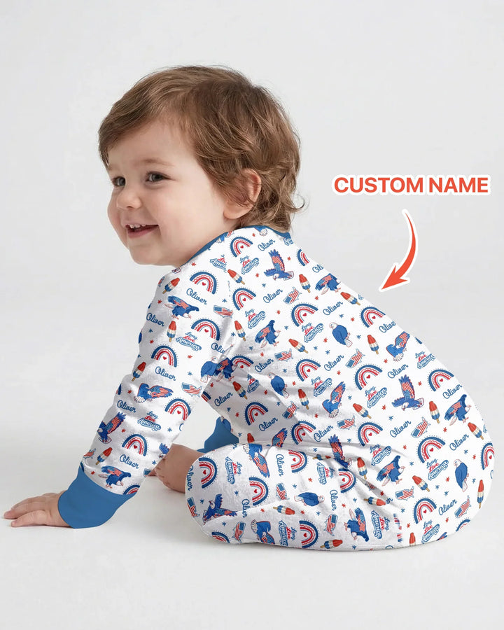 Gerippte Babykleidung mit individuellem Foto - Weich &amp; Skizzenhaft