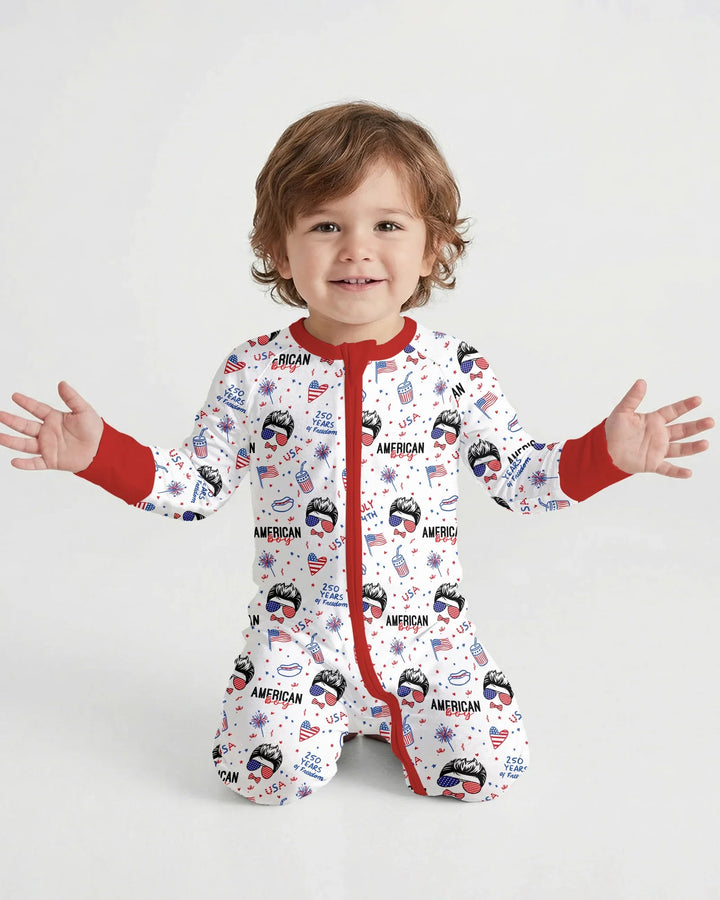 Gerippte Babykleidung mit individuellem Foto - Weich &amp; Skizzenhaft