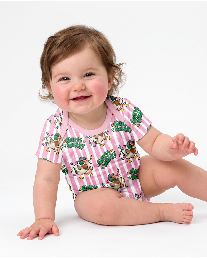 Guess What Mallard Butt Bamboo Bodysuit