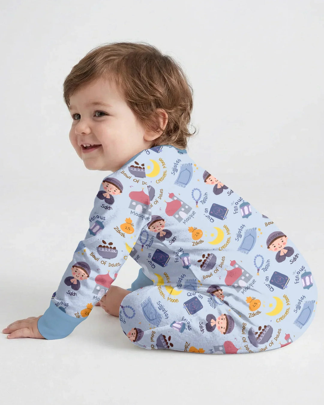 Gerippte Babykleidung mit individuellem Foto - Weich &amp; Skizzenhaft