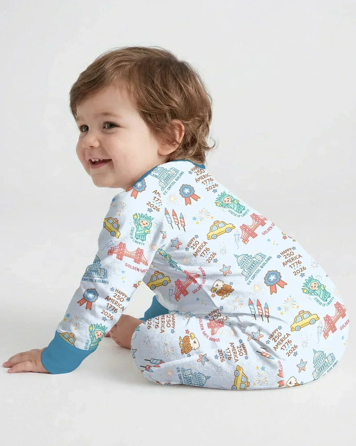 Gerippte Babykleidung mit individuellem Foto - Weich &amp; Skizzenhaft