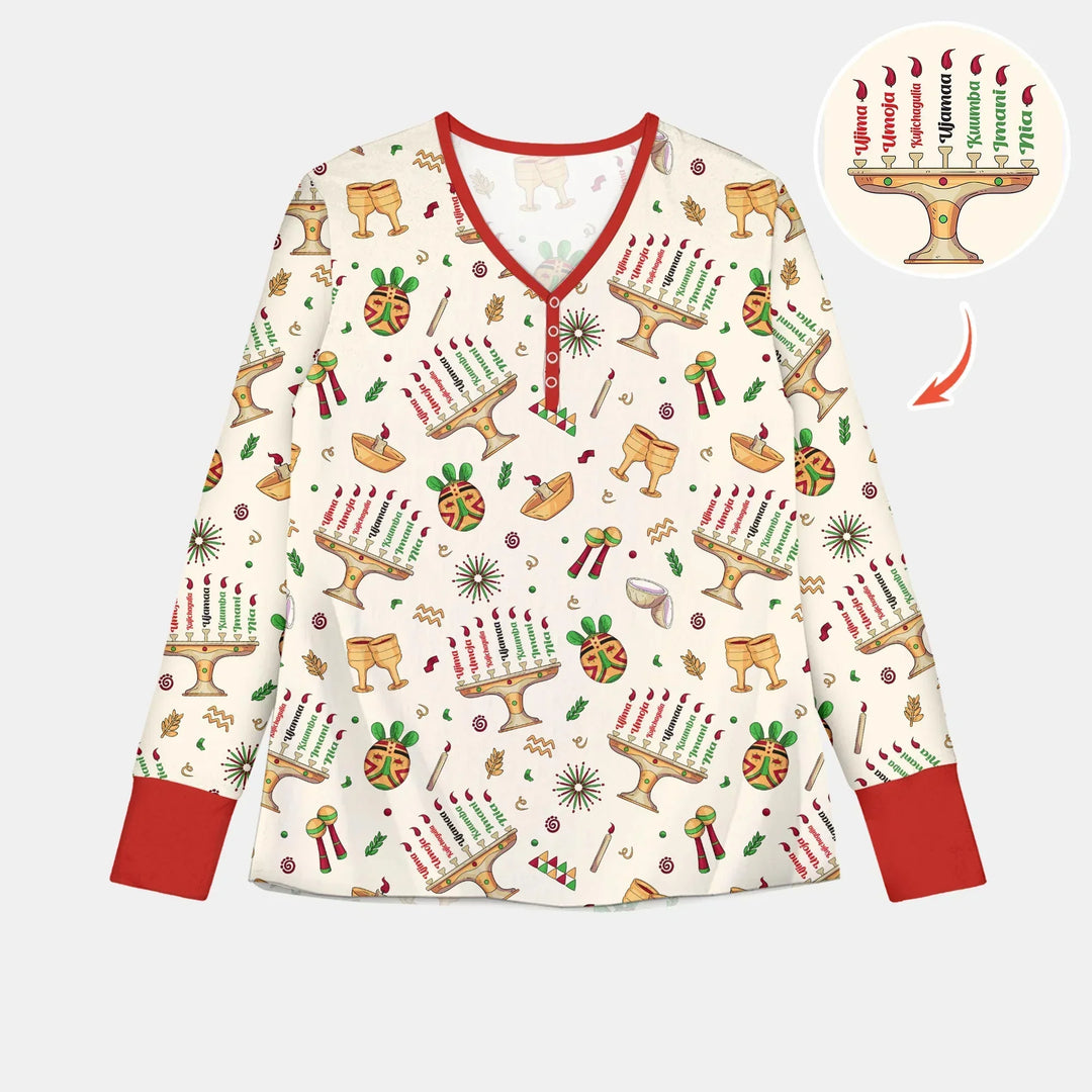 Vorlage Damen Pyjama Set