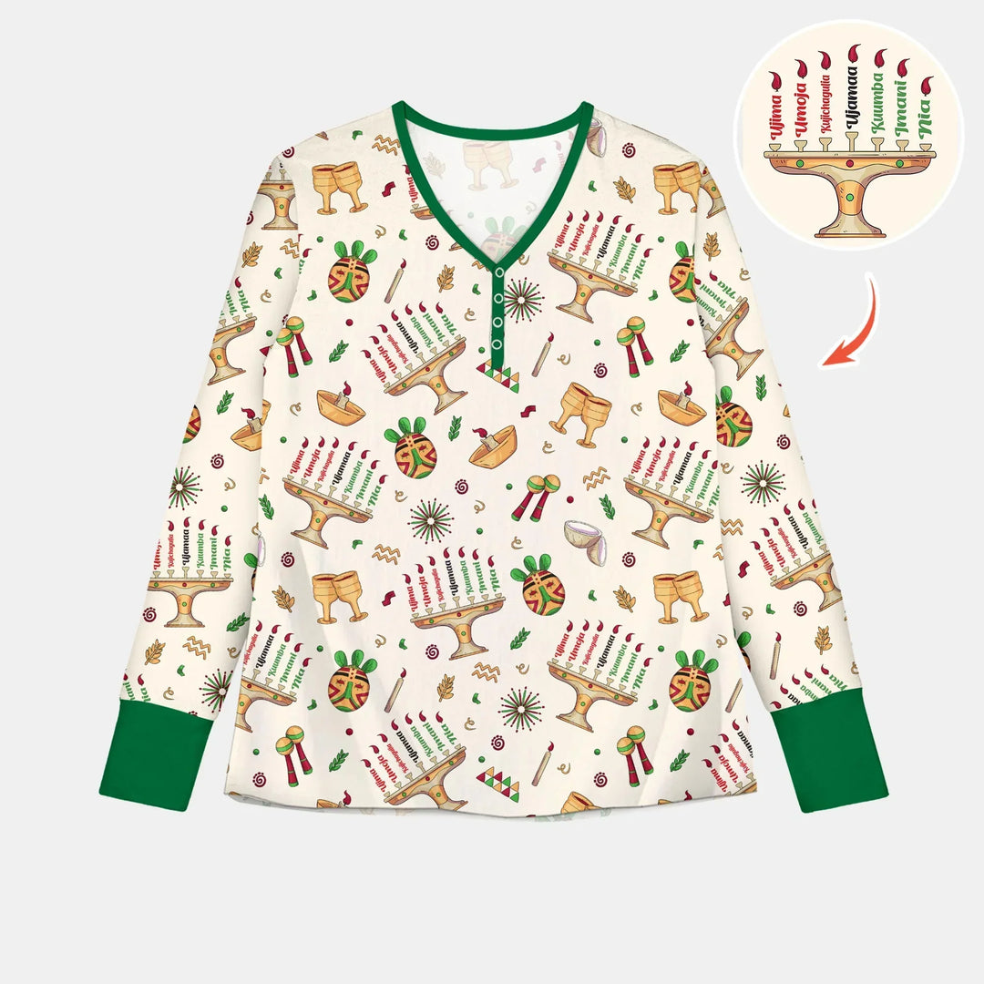 Vorlage Damen Pyjama Set