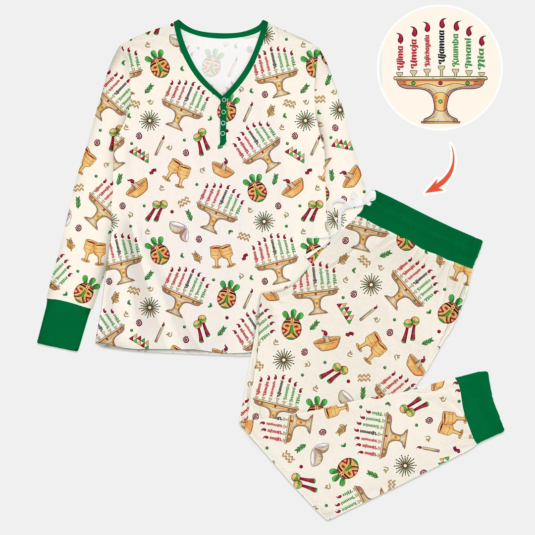 Vorlage Damen Pyjama Set