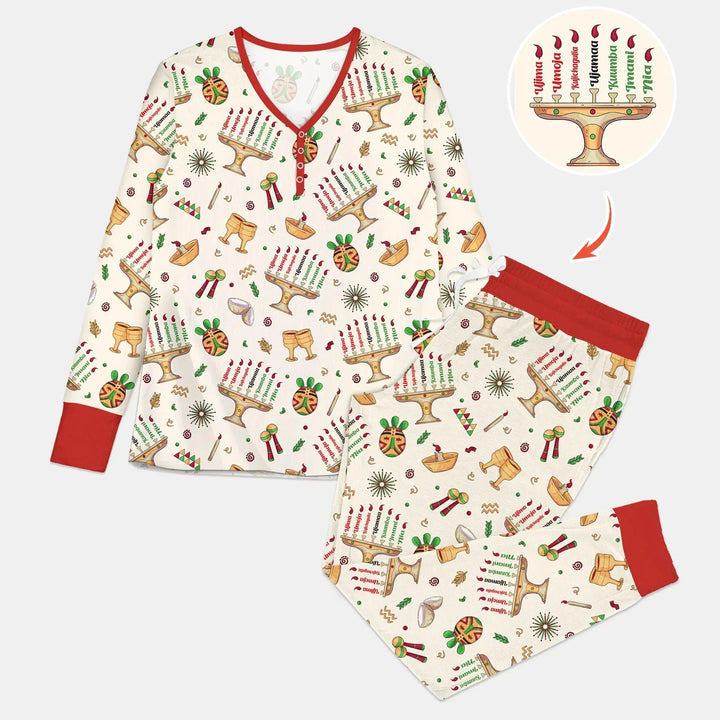 Vorlage Damen Pyjama Set
