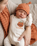 Gerippte Babykleidung mit individuellem Foto - Weich &amp; Skizzenhaft